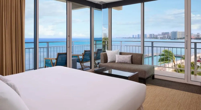 Двухместный номер oceanfront Kaimana Beach Hotel