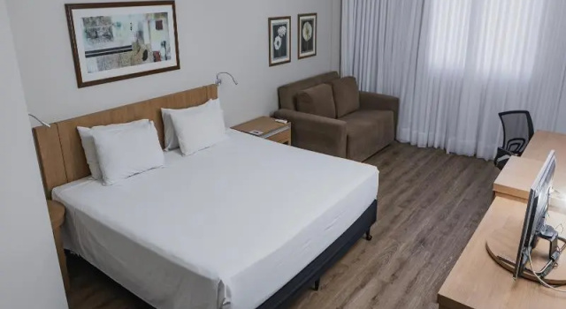 Одноместный номер Superior Comfort Suites Flamboyant Goiânia
