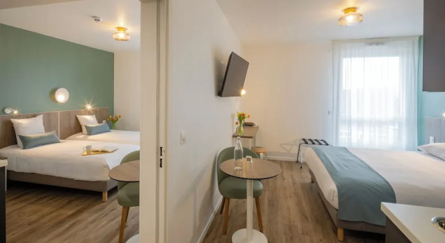 Люкс All Suites Appart Hôtel - Le Havre Centre - Les docks
