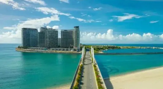Wanning · Qihai Surfing Scenic Apartment (Sunac Riyue Bay), Boek Appartement Wanning Hainan