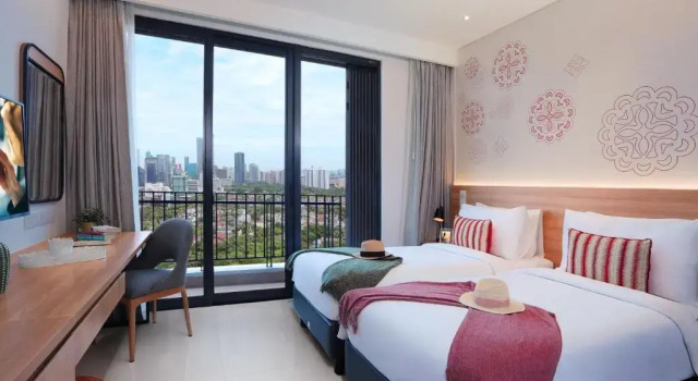 Двухместный люкс Citadines Gatot Subroto Jakarta