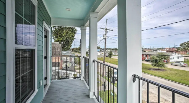 6 Mi to French Quarter: Modern New Orleans Gem, Забронировать Отель Отели Нового Орлеана с парковкой, рядом с Spanish Plaza, Парковка
