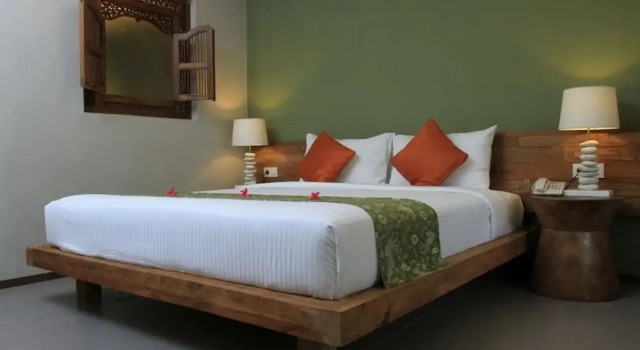Deluxe double chambre avec balcon Rumah Batu Boutique Hotel