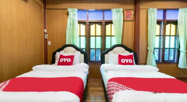 Двухместный номер Deluxe OYO 1062 Baanrai Kongjaroen