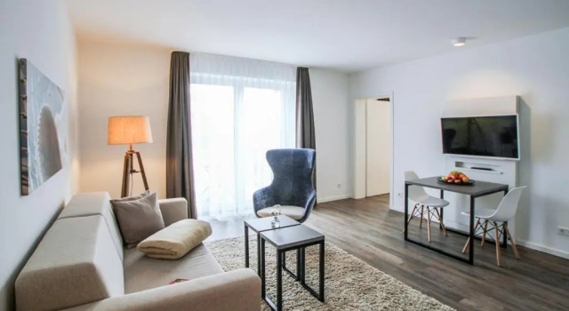Апартаменты с балконом Appartments an der Golfanlage