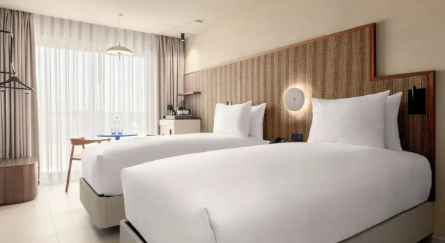 Двухместный семейный номер Standard Amarello Hotel Praia Santo André, Tapestry Collection by Hilton