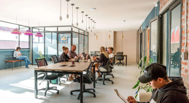 Кровать в общем номере Hotel Brio Centro