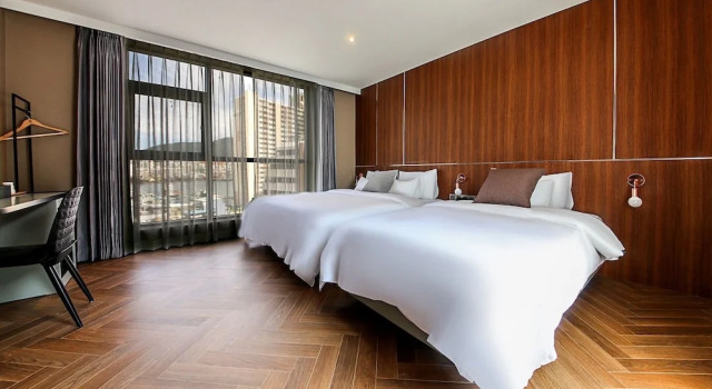 Двухместный семейный люкс Royal Brown Dot Hotel Nampo Chungmu