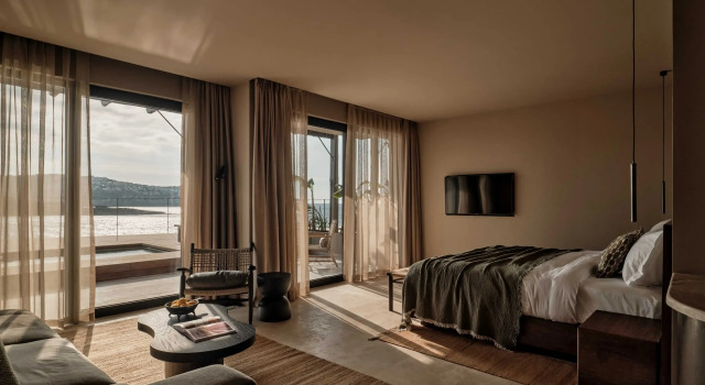 Luksusowy dwuosobowy suite Oku Bodrum