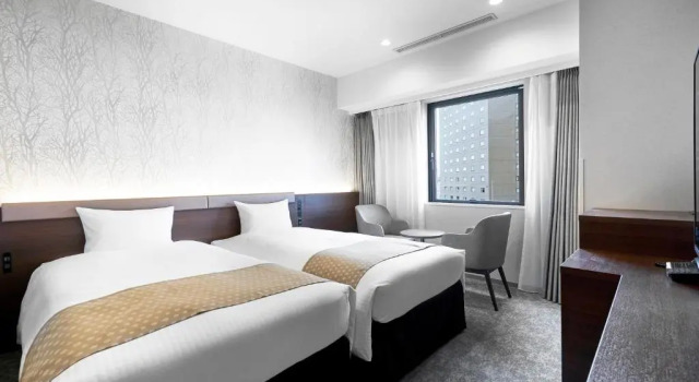 Двухместный номер Standard Daiwa Roynet Hotel Sapporo Nakajima Koen
