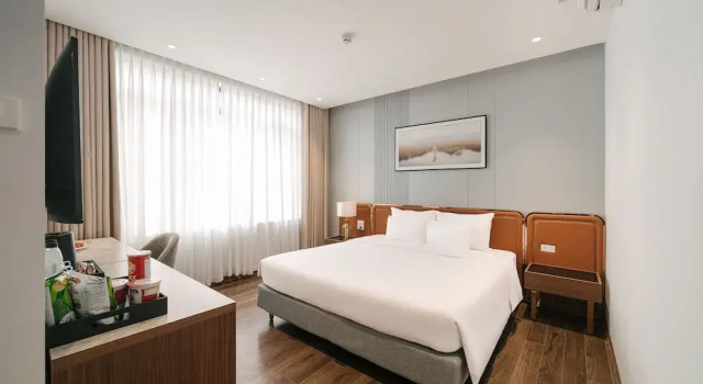 Двухместный номер Deluxe с видом на город San Seize Hanoi Hotel