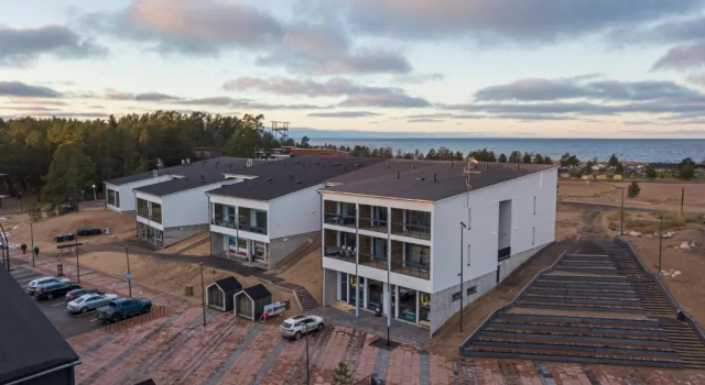 Апартаменты Apartment Aurinkoranta D8 saunallinen yksiö Kalajoki