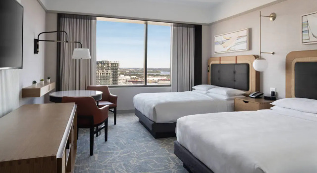 Двухместный номер Deluxe Guest с видом на воду JW Marriott Tampa Water Street