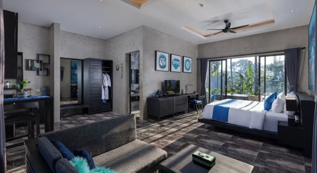 Вилла Superior с балконом Capung Asri Eco Luxury Resort with Private Pool Villas