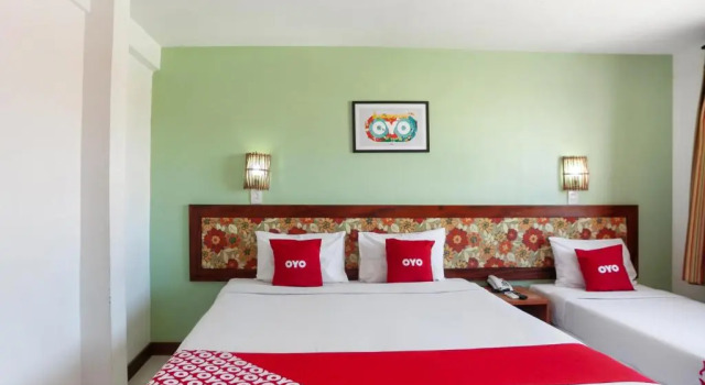 Трёхместный номер Standard Alto da Praia Hotel