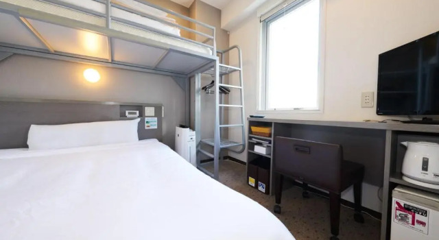 Двухместный номер Loft Bed Super Hotel Tokyo Nihombashi Mitsukoshimae