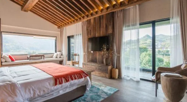 Двухместный люкс Jinyun Lishe Design Resort Hotel
