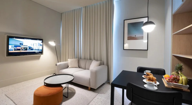 Студия Modern Studio, Burj Views - Business Travelers