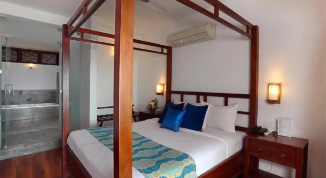 Люкс с видом на море Getaway Beach Resort Kovalam