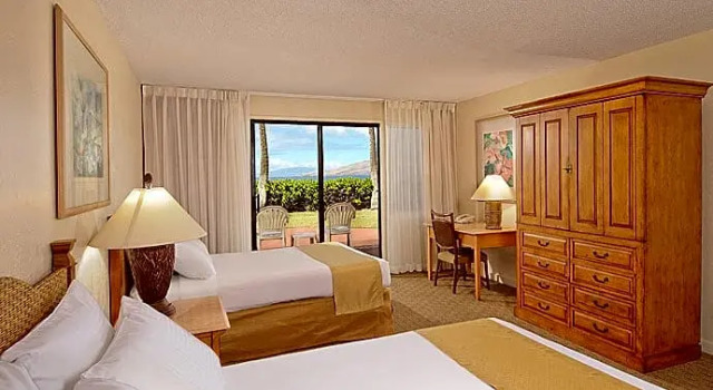 Номер Standard oceanfront Hilton Grand Vacations Club Maui Bay Villas