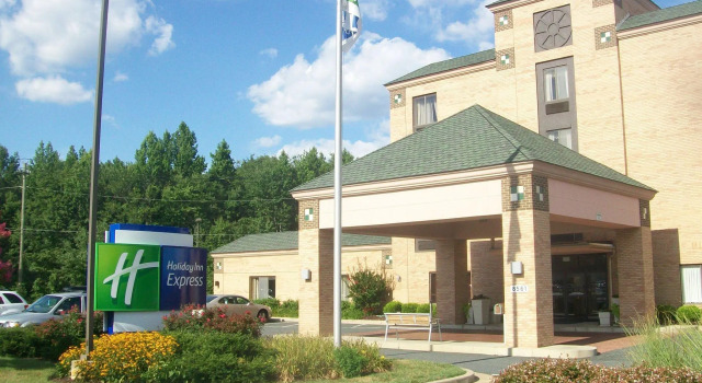 Кровать в общем номере Holiday Inn Express Easton by IHG