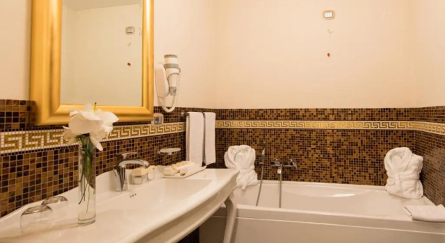 Двухместный номер Deluxe Grand Hotel Italia