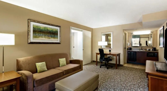 1 soveværelse i dobbelt suite Hampton Inn Gainesville
