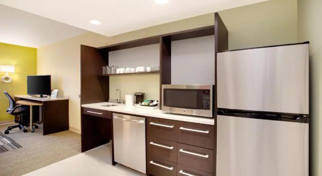 Двухместный люкс c 1 комнатой Home2 Suites by Hilton Chicago/Schaumburg, IL