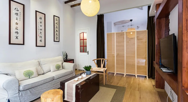 Апартаменты Superior Shanghai Wonderoom Lane house Yongjia Rd