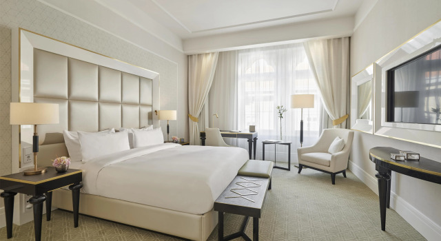 Двухместный номер Deluxe Párisi Udvar Hotel Budapest, part of Hyatt