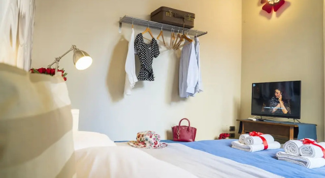 Standard Doppel Zimmer mit Balkon RossoCorallo B&B