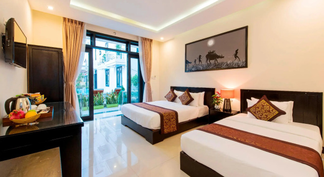 Двухместный номер Deluxe с видом на сад Banana Garden Hoi An