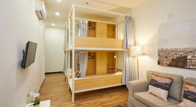 Семейный номер Standard Meego Qingwen Hotel Shanghai Jingan