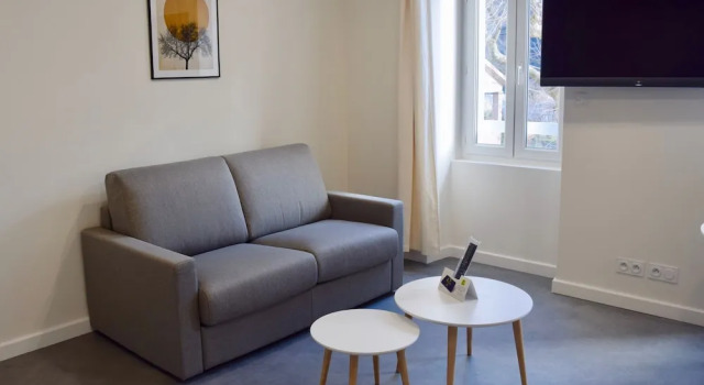 Апартаменты Comfort Hôtel et appartements les platanes