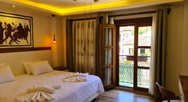 Двухместный номер Deluxe с видом на город in Ephesus Hotel and Art Galery