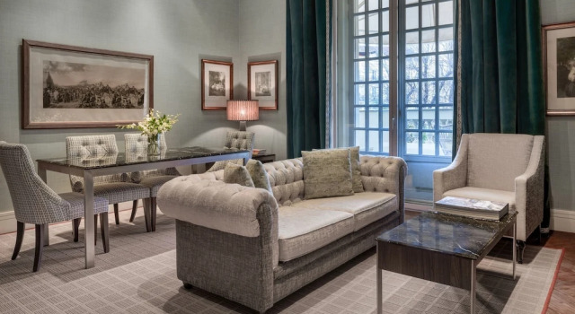 Двухместный люкс Terrace Luxury с видом на сад Santo Mauro, a Luxury Collection Hotel, Madrid