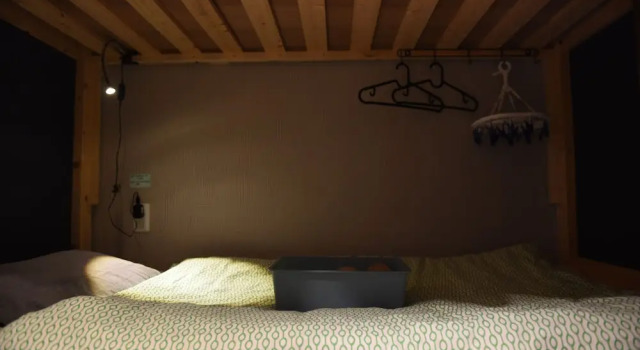 Кровать в общем номере Tokyo Mika House - Hostel