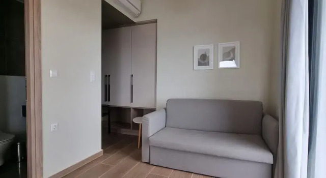 Трёхместный номер Deluxe с балконом и с видом на море Trinasus Hotel