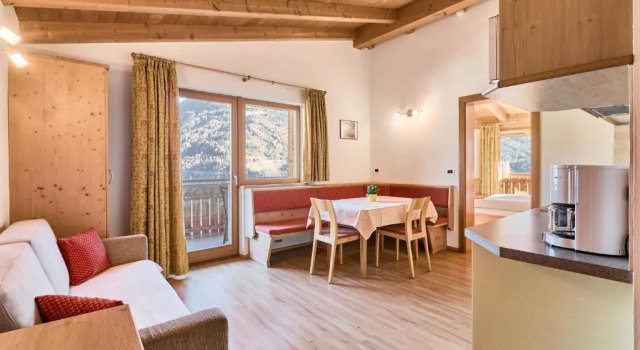 Апартаменты c 1 комнатой с видом на горы Residence Schiestlhof
