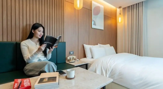 Люкс Jecheon Hound Hotel