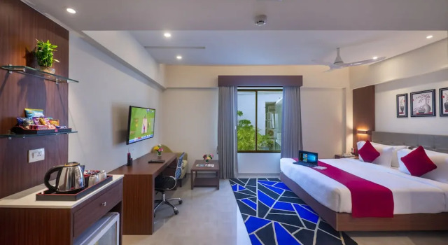 Двухместный номер Deluxe Lords Eco Inn Shapar Rajkot
