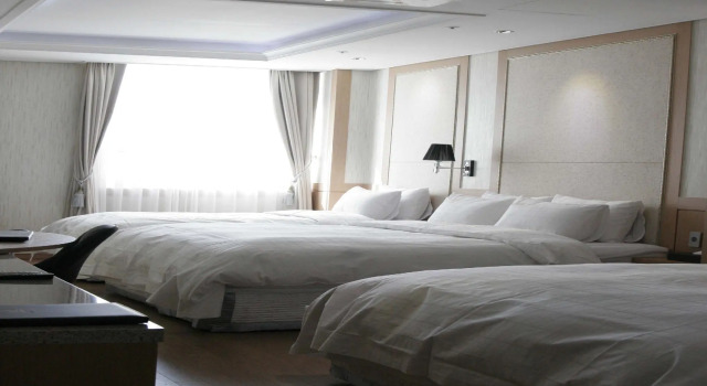 Семейный номер Deluxe с видом на город Benikea Hotel Yeosu
