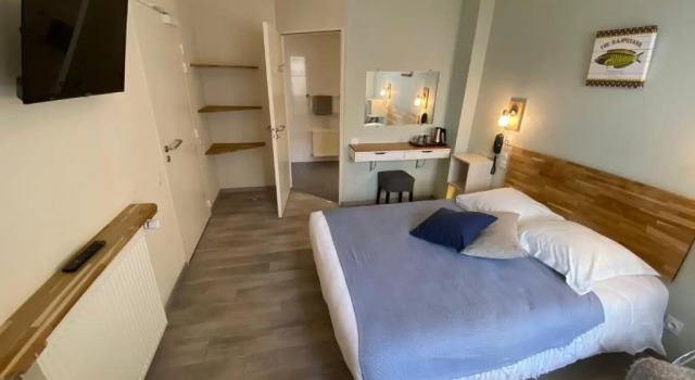 Двухместный номер Standard Hôtel de charme & SPA Villa Cosare sur la promenade bord de plage 20m de la mer