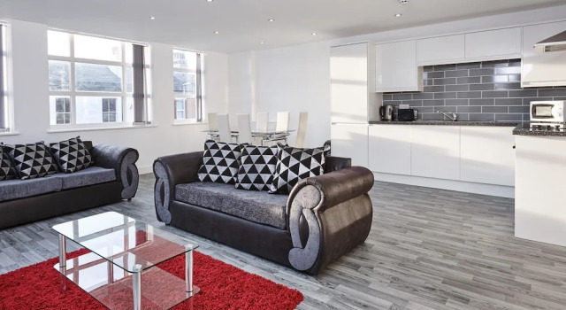 Люкс Winter Gardens Service Apartments 2 by Blackpool Service Apartments