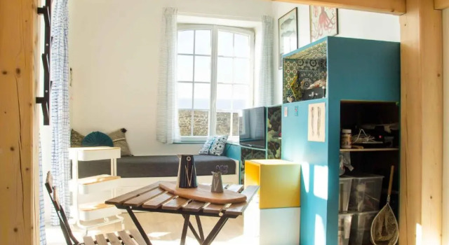 Cocooning vue mer, appart à 300 m de la plage., Забронировать Апартаменты/квартира Апартаменты Гранвиль, рядом с Музей современного искусства Richard Anacreon, Апартаменты/квартира