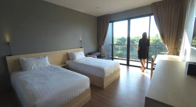Двухместный номер Standard с видом на бассейн Riverawan Hotel