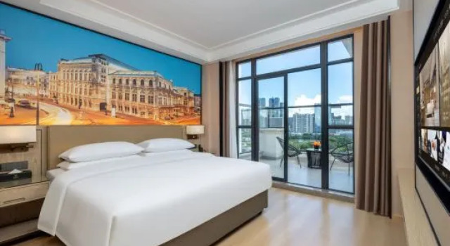 Люкс с видом на город Vienna International Hotel (Guangzhou Nansha Wanda Plaza Branch)