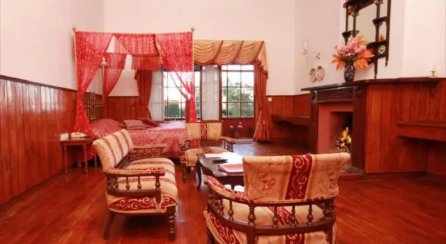 Люкс с видом на сад Kluney Manor