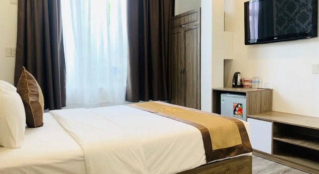 Двухместный номер Deluxe с 2 комнатами с видом на город Nice Hue Hotel