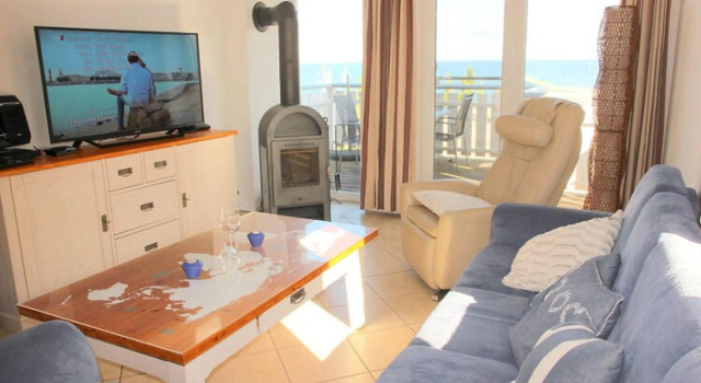 Apartment in Rechlin with a shared sauna